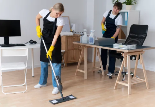 Nettoyage de bureau professionnel à Pouzay
